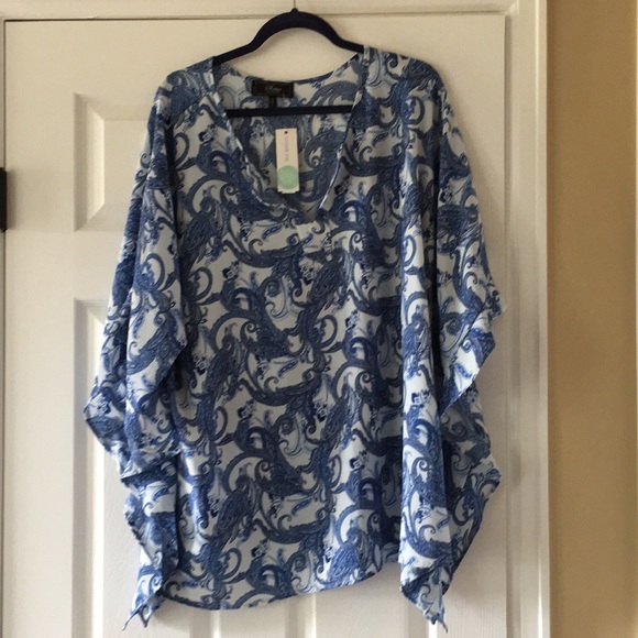 Status Tops - 🆕Brindy Shark Bite Hem Top